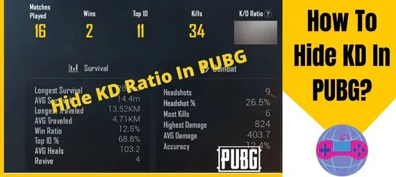 How To Hide KD In PUBG