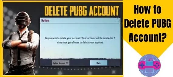 How to delete PUBG account