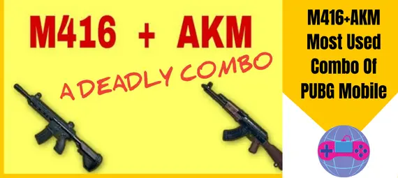 M416+AKM Most Used Combo Of PUBG Mobile