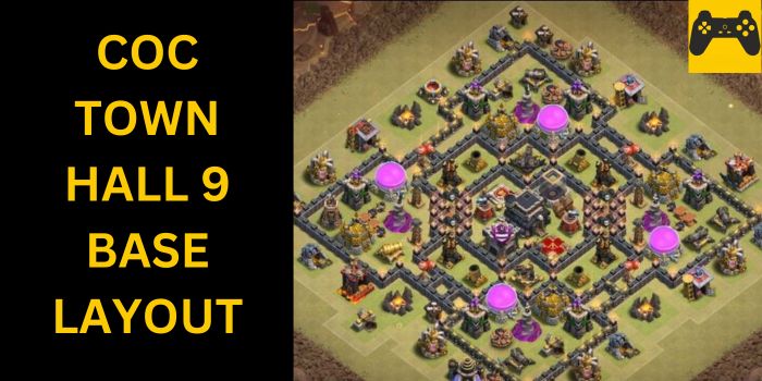 COC Town Hall 9 Base Layout 10
