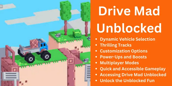 What Are The Features Of Drive Mad Unblocked?