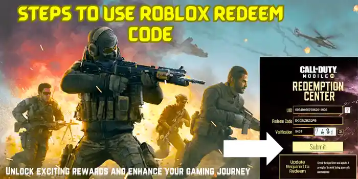 Steps To Use Roblox Redeem code
