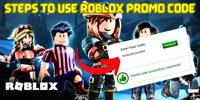 Steps to use Roblox promo code