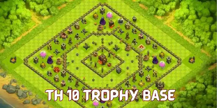 TH 10 Trophy Base - No Lag VPNs