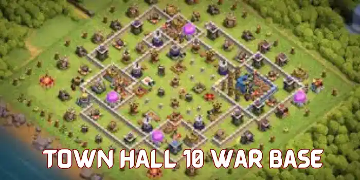 Town Hall 10 War Base No Lag VPNs 1