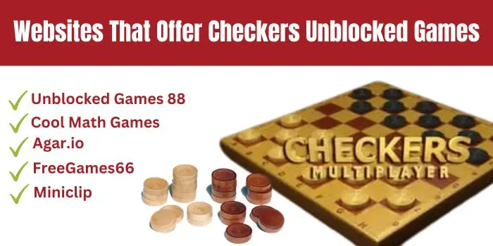 Websites That Offer Checkers Unblocked Games