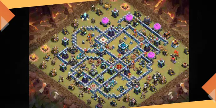 clash of clans th13 base