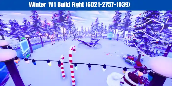 Fortnite XP Map Codes Winter 1V1 Build Fight 